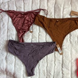 SKIMS 3x Panties Bundle 3/$28